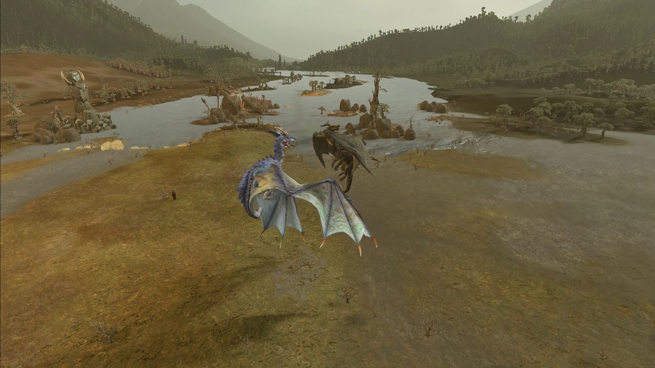 Total war: Warhammer II Black Dragon vs. Star Dragon