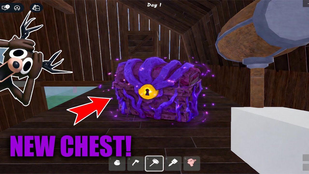 I Built a New AFK Base in the Laboratory After 1000 Days | 99 Nights in the Forest!