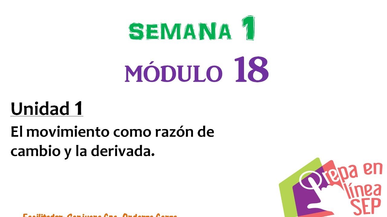 Primera Sesión Módulo 18 - Junio 2020 -