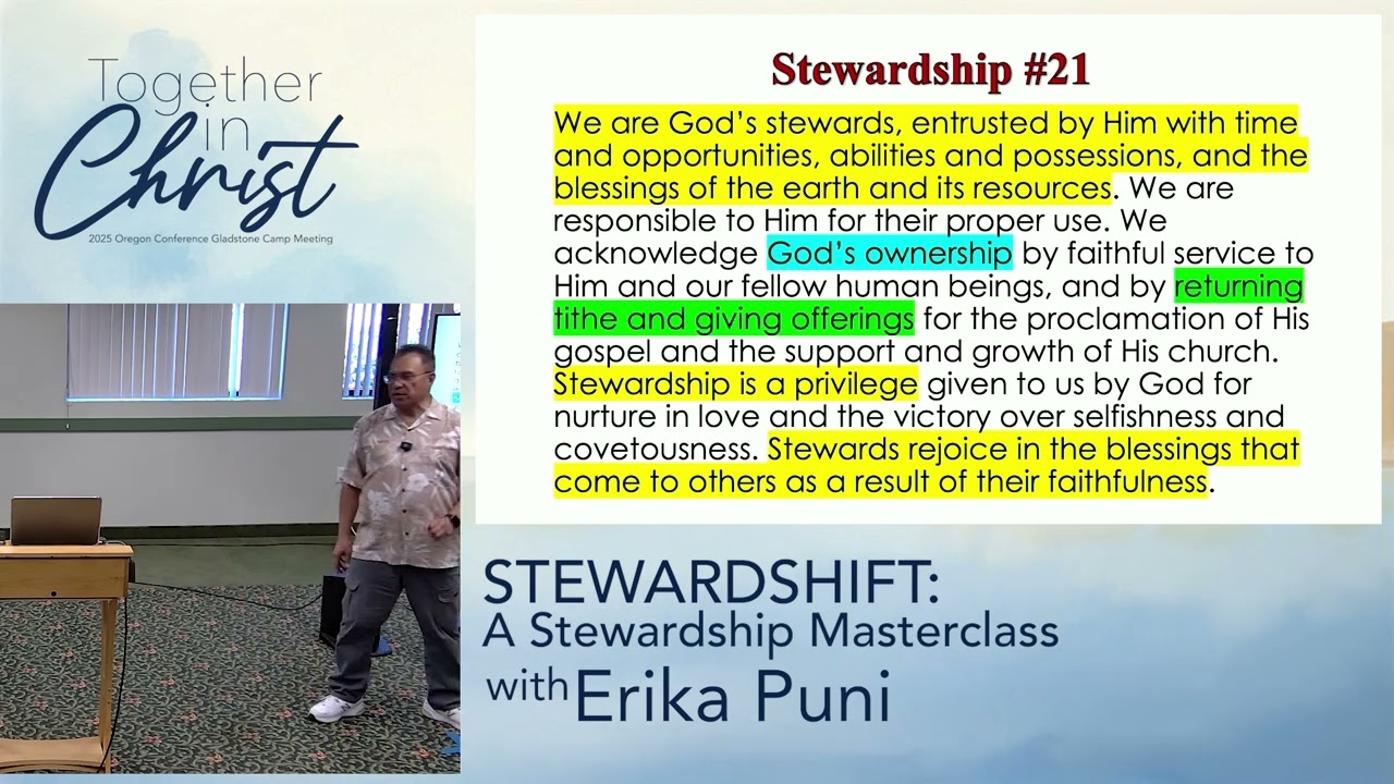 Stewardshift: A Stewardship Masterclass - Erika Puni