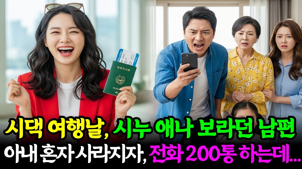 시댁 유럽 여행 날 “너는 집에서 시누 애나 봐!”… 며느리가 혼자 떠난 곳, 알게 된 순간 전화통이 불났다