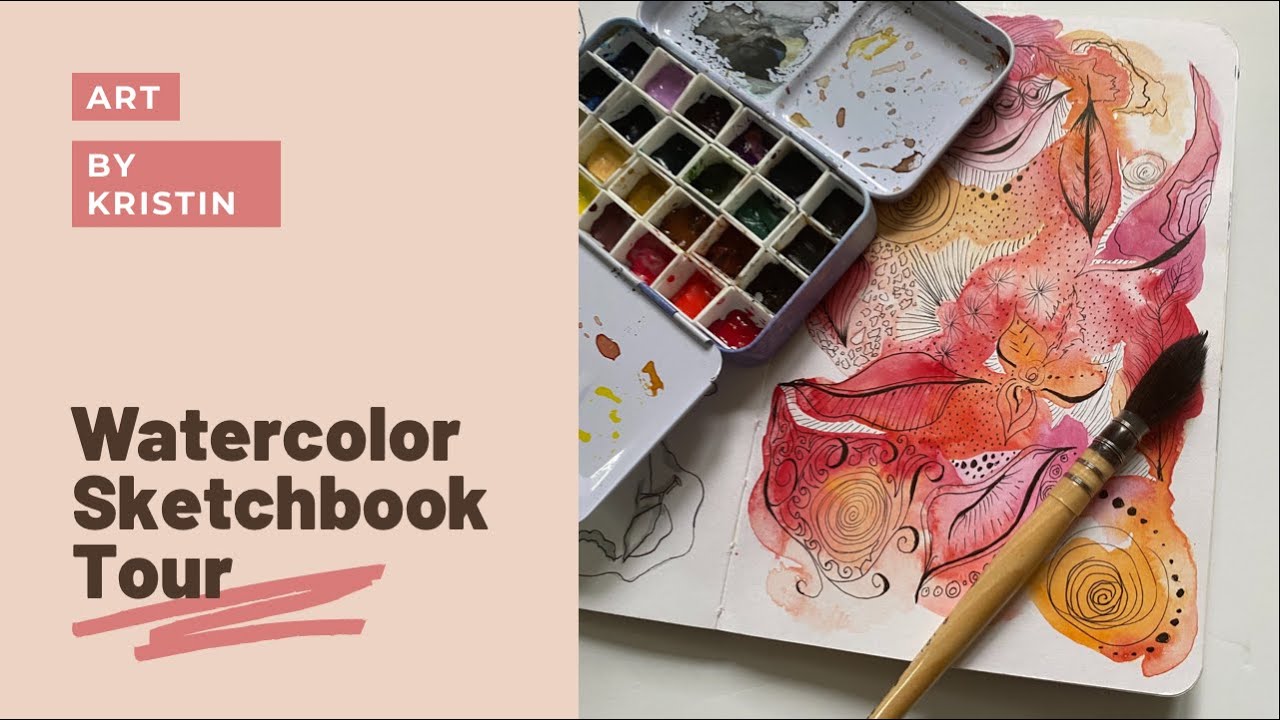 ONLY SKETCHBOOK I’VE EVER FINISHED | Stillman & Birn 2020 Sketchbook Tour..good the bad and the ugly