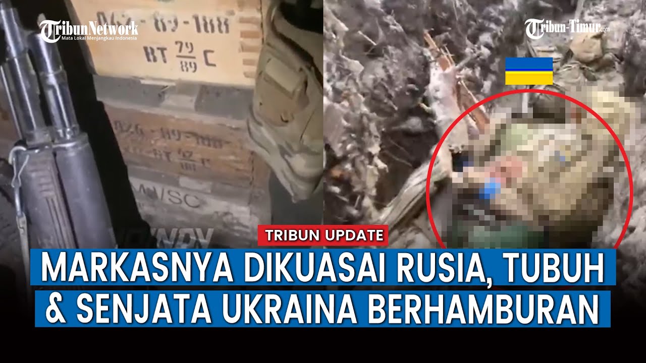 Begini Penampakan Markas Tentara Ukraina yang Direbut Pasukan Putin