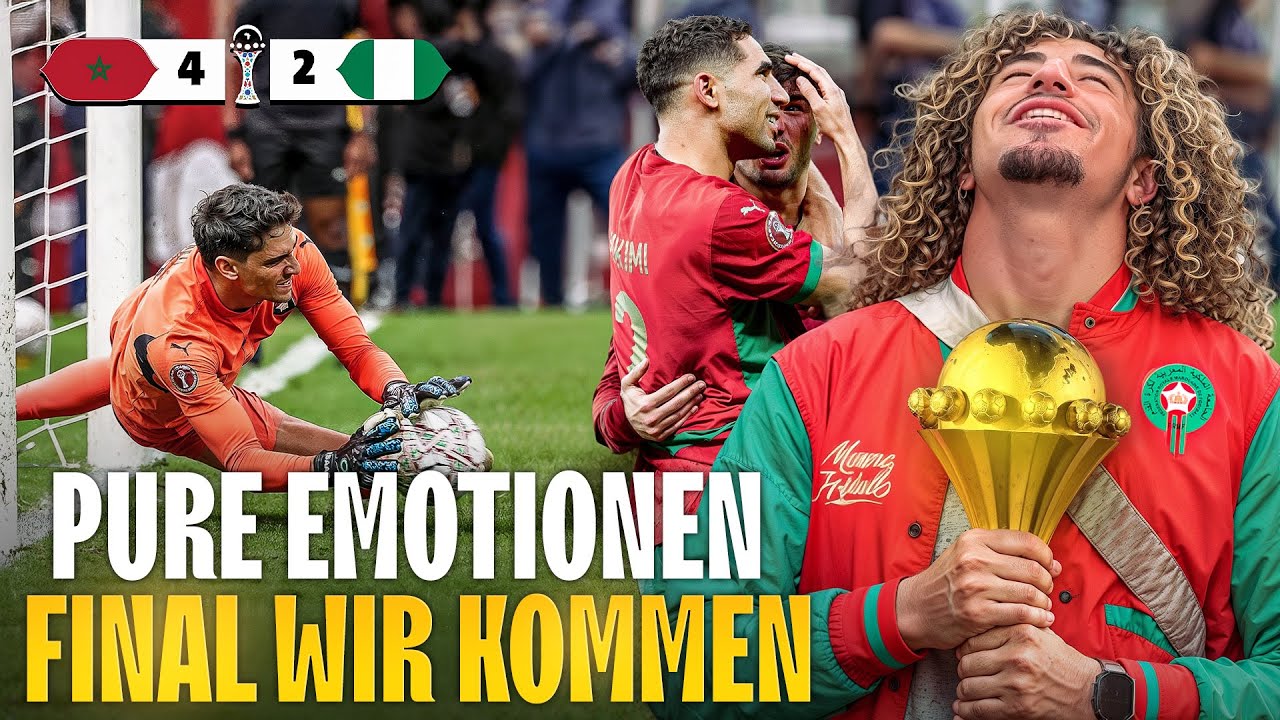 🇳🇬Nigeria vs. Marokko🇲🇦 | PURE EMOTIONEN 🔥 | HALBFINALE VLOG🇲🇦