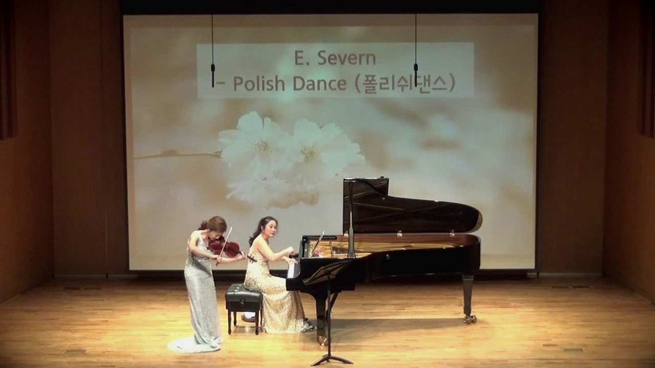 S.Polish Dance for Violin  Piano - Karen Kim & Gloria Hyunjung 폴리쉬댄스  바이올린 김캐런 * 피아노 김현정 글로리아
