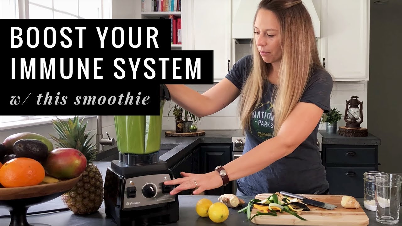 Tropical Immune-Boosting Smoothie