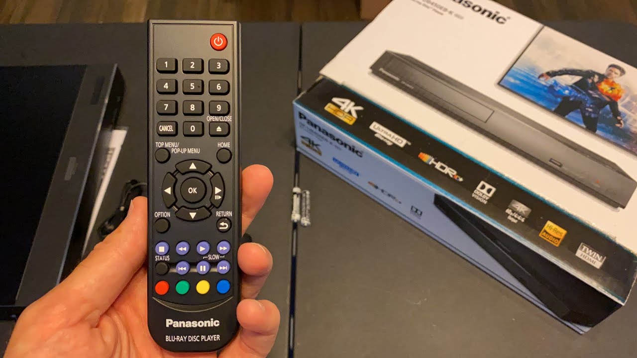 Panasonic DP-UB450EB-K: Распаковка UltraHD 4K плеера