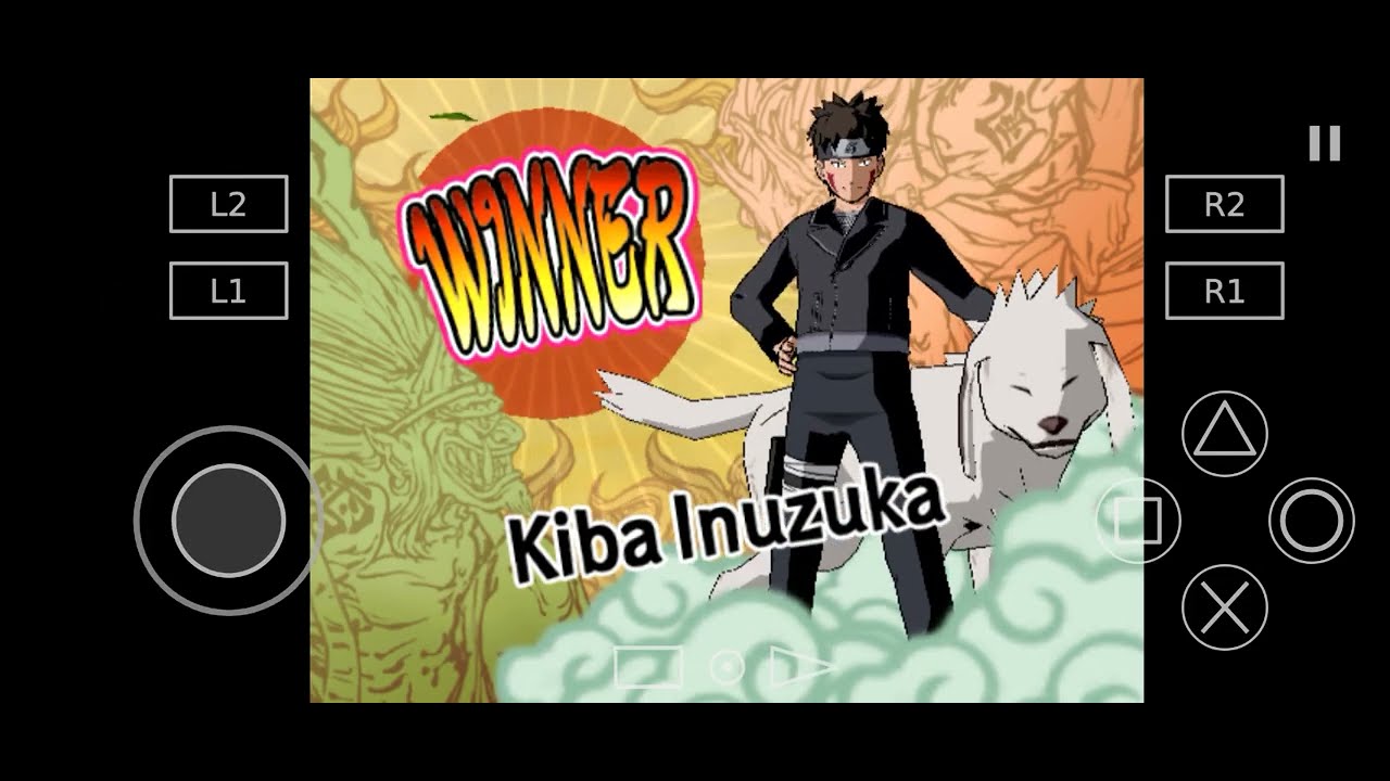 KIBA INUZUKA VS HINATA !! NARUTO SHIPPUDEN ULTIMATE NINJA 5 #narutoshippuden #games #aethersx2 