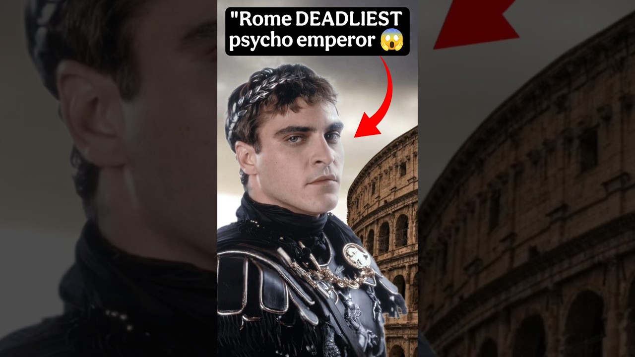 This Roman Emperor Turned Gladiator... Then Lost His Mind #historyfacts #shorts