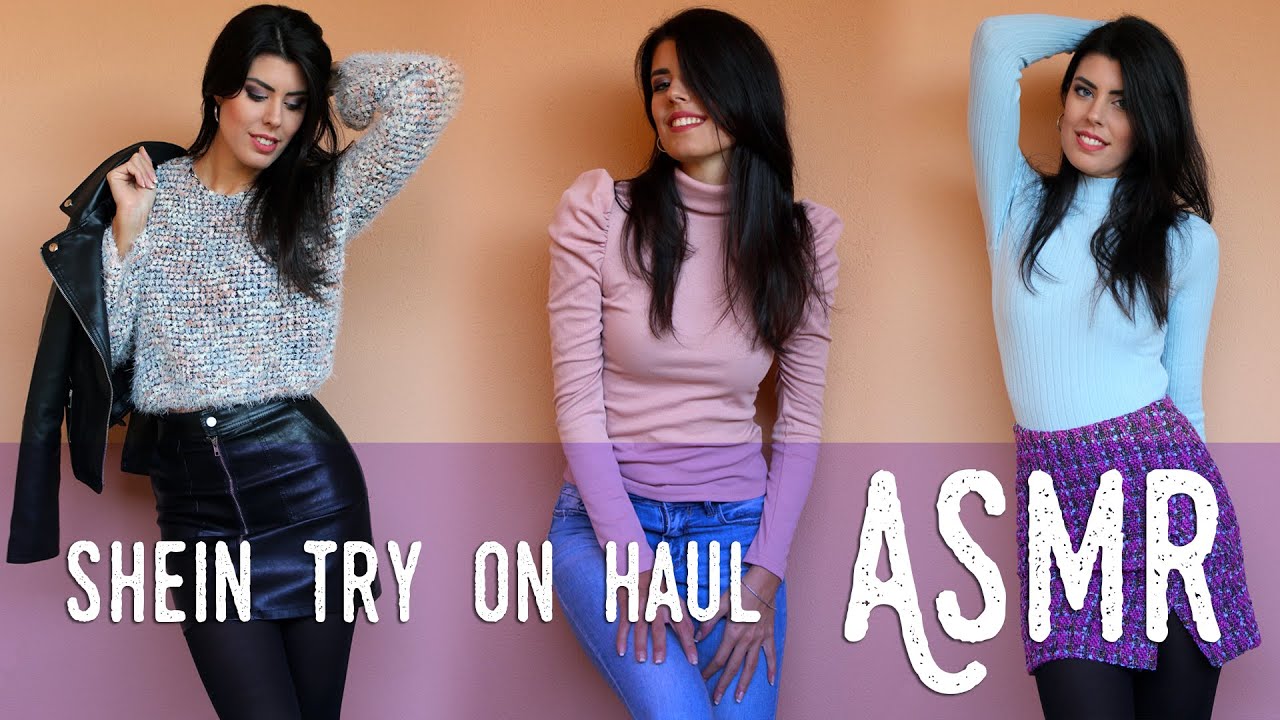 ASMR ita - 👚 SHEIN TRY ON HAUL • Sconti Black Friday (Whsipering) #gifted