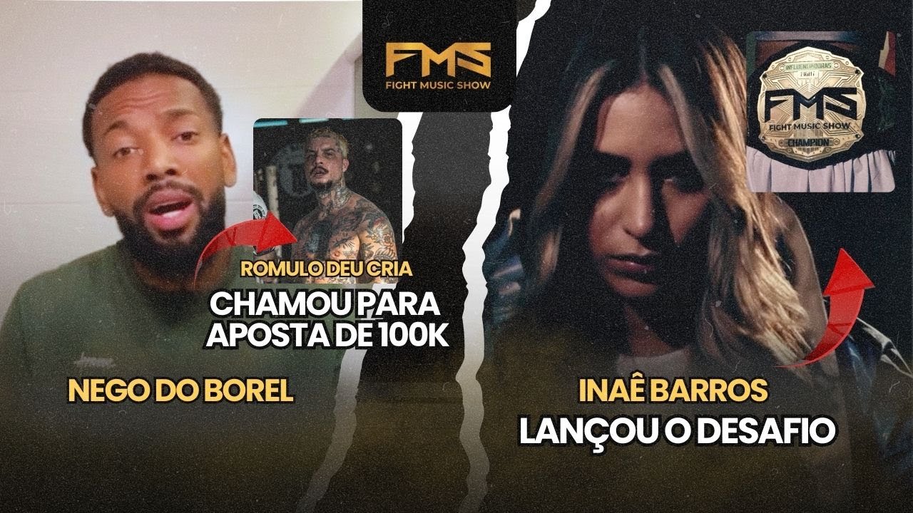 NEGO DO BOREL APOSTA 100 MIL COM R&Ocirc;MULO DEU CRIA 💰 | INAE BARROS LAN&Ccedil;A DESAFIO NO FMS 🔥
