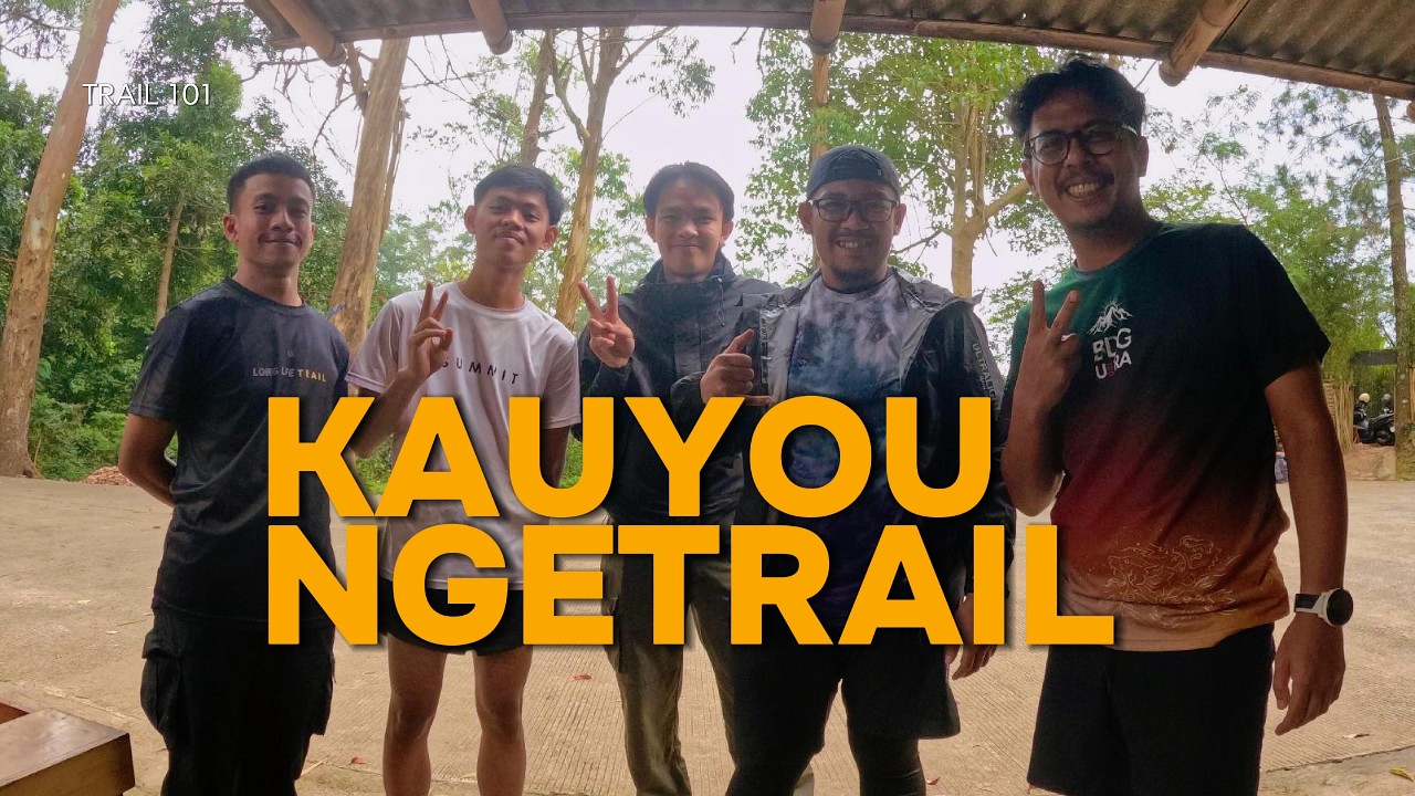 Ngetrail Bareng KauYou! Cuaca Cerah, Vibes Mantap 😄🌲
