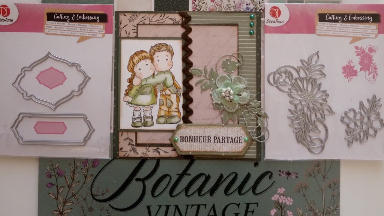 TUTO CARTE MATÉRIEL ACTION#2 #diesscrapbooking