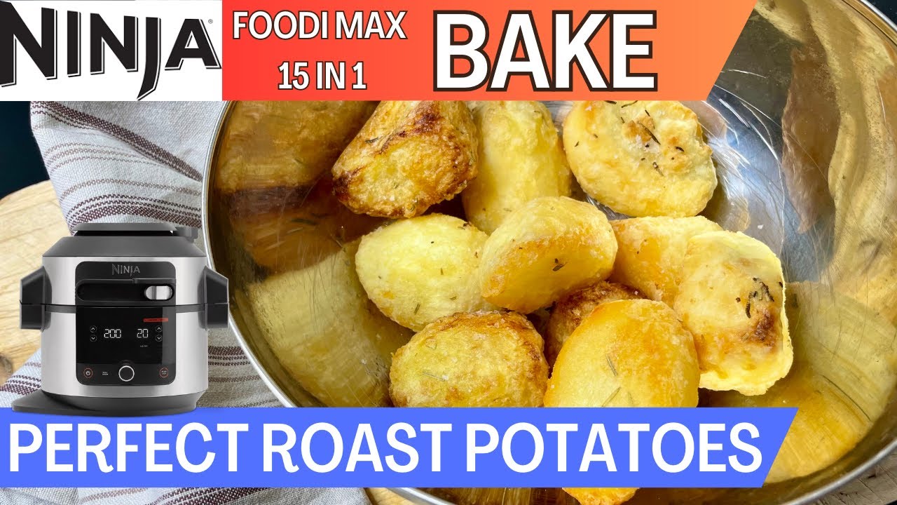 NINJA FOODI 15 in 1 | PERFECT ROAST POTATOES | BAKE Setting