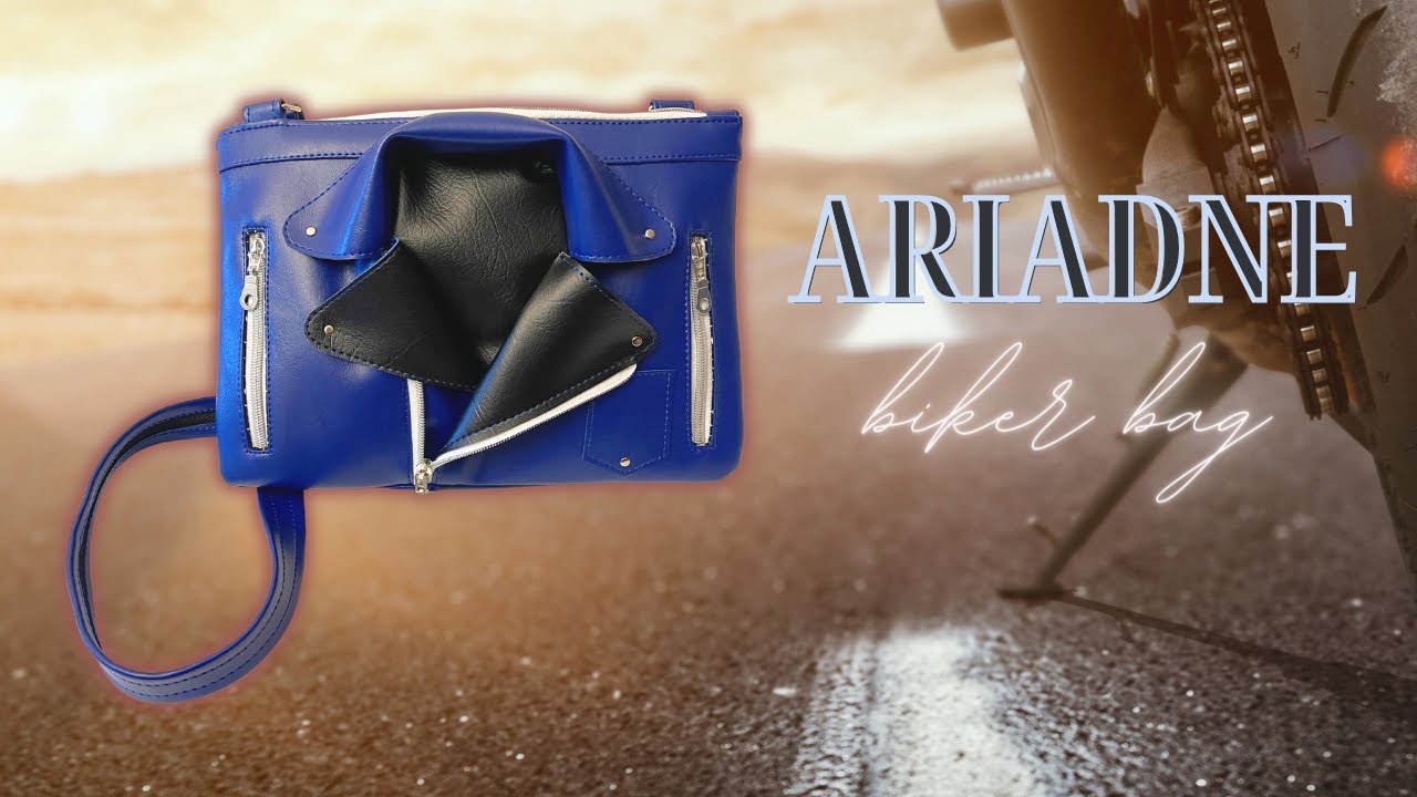 Time-lapse Sewing #9: DIY Ariadne Biker Bag
