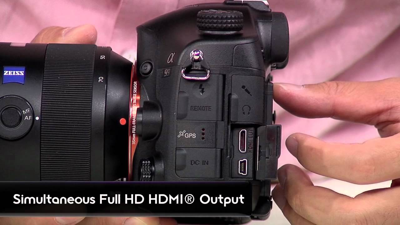 НОВИНКА: цифровая зеркальная фотокамера Sony a99