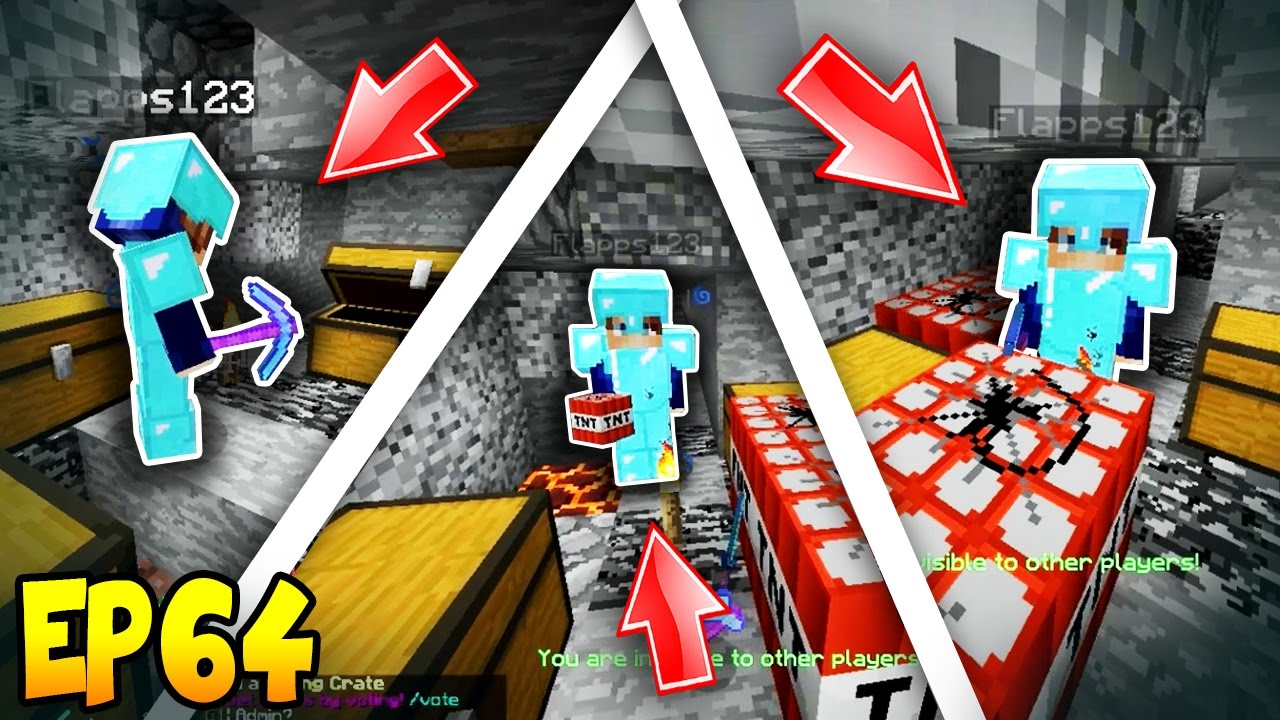 HACKER RAIDS SAME BASE OVER AND OVER ★ Minecraft Hacker Trolling EP64