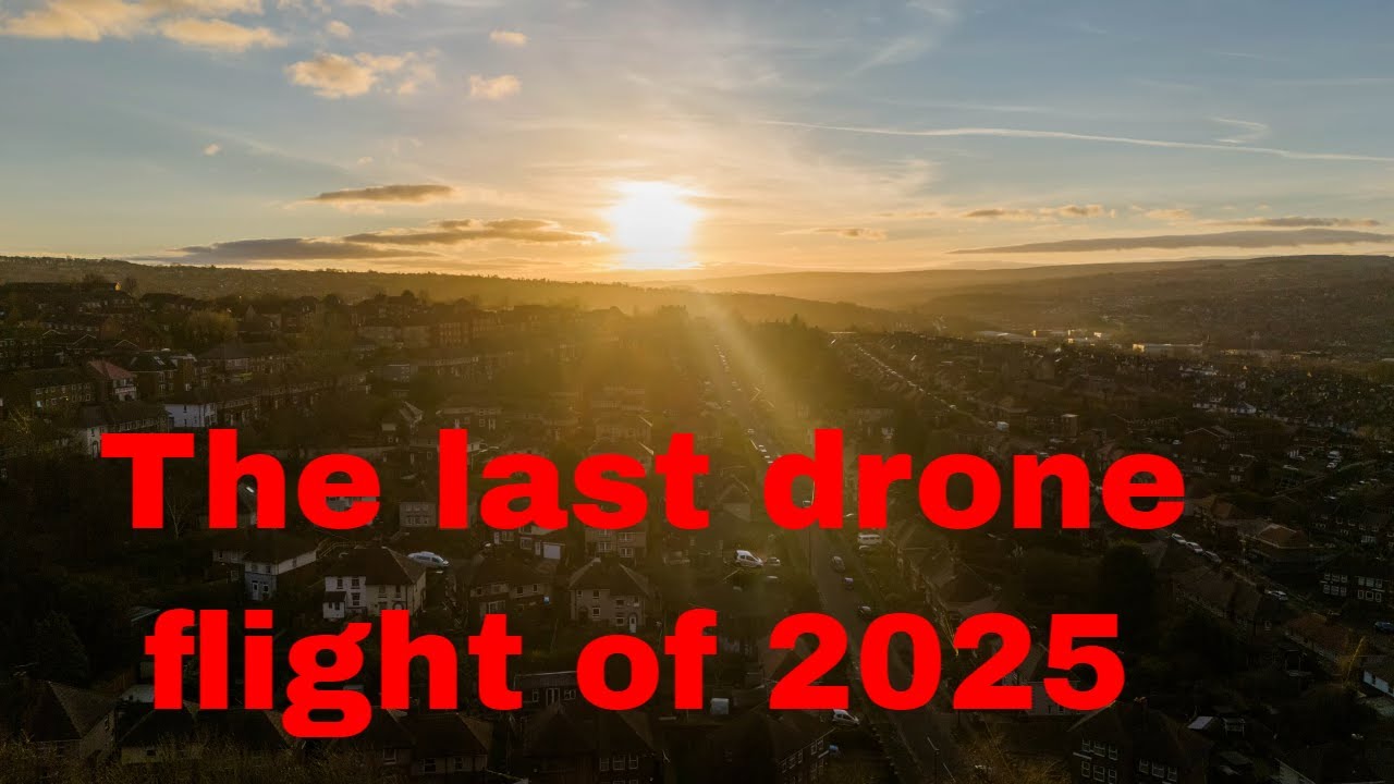 The last drone flight of 2025