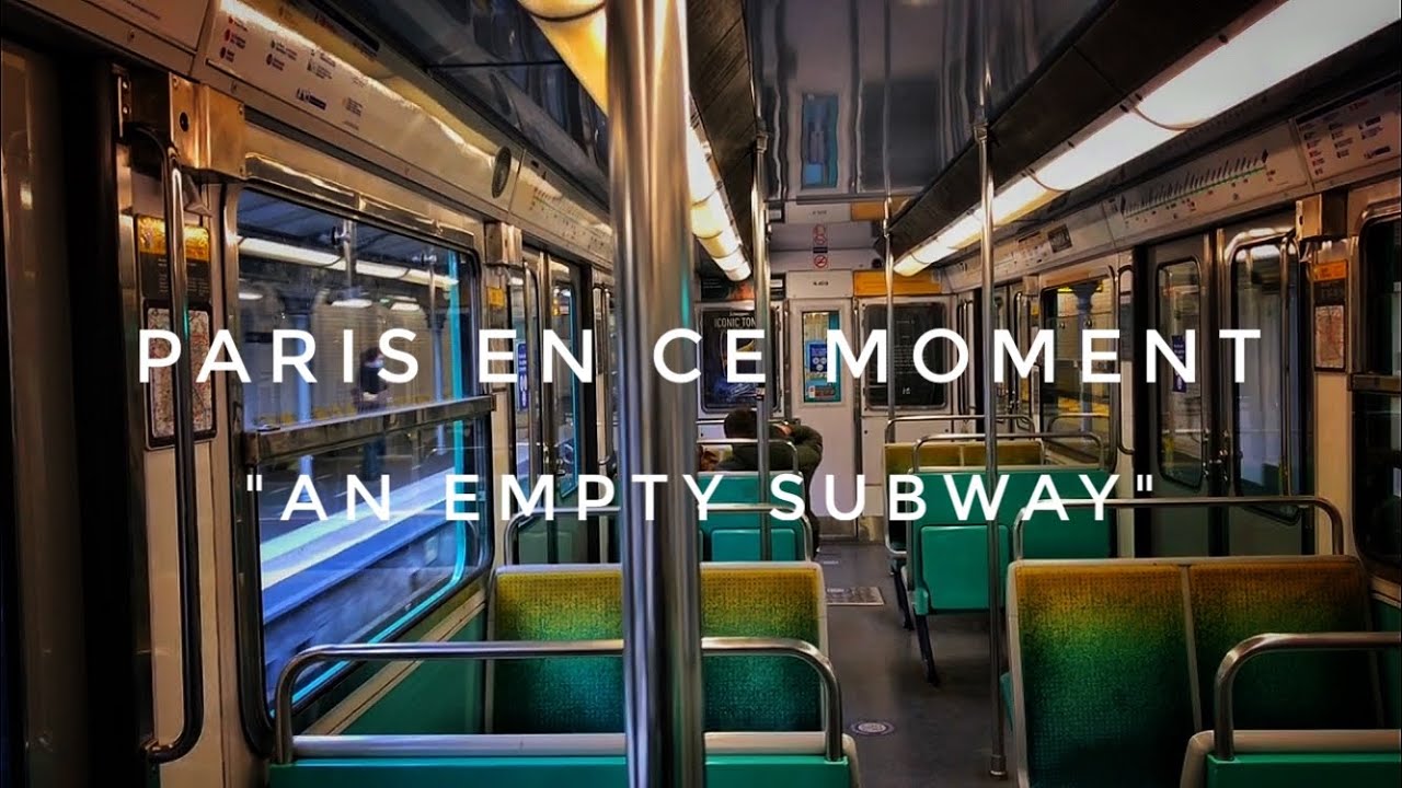 🇫🇷 &ldquo;AN EMPTY PARIS SUBWAY LINE 6