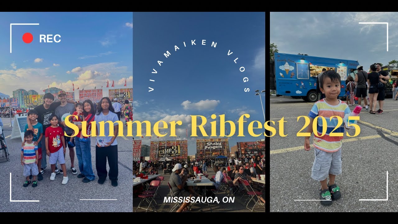 Summer 2025 vlog I - Ribfest