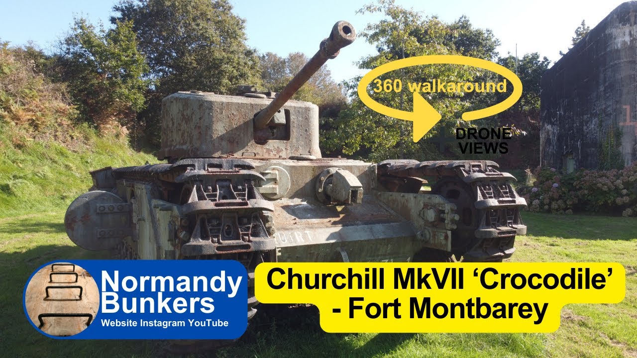 NEW SERIES - WALKAROUND: WW2 Churchill Crocodile flamethrower tank