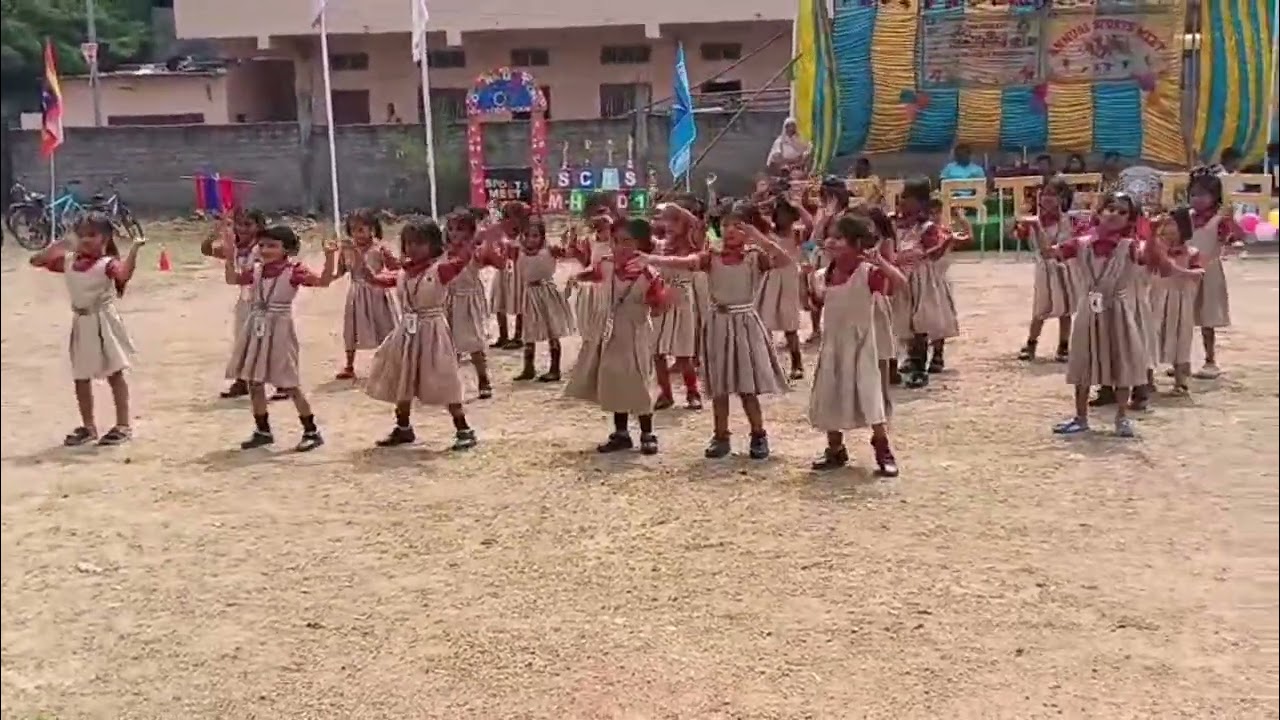 Annual sports meet dance performance pre primary students....