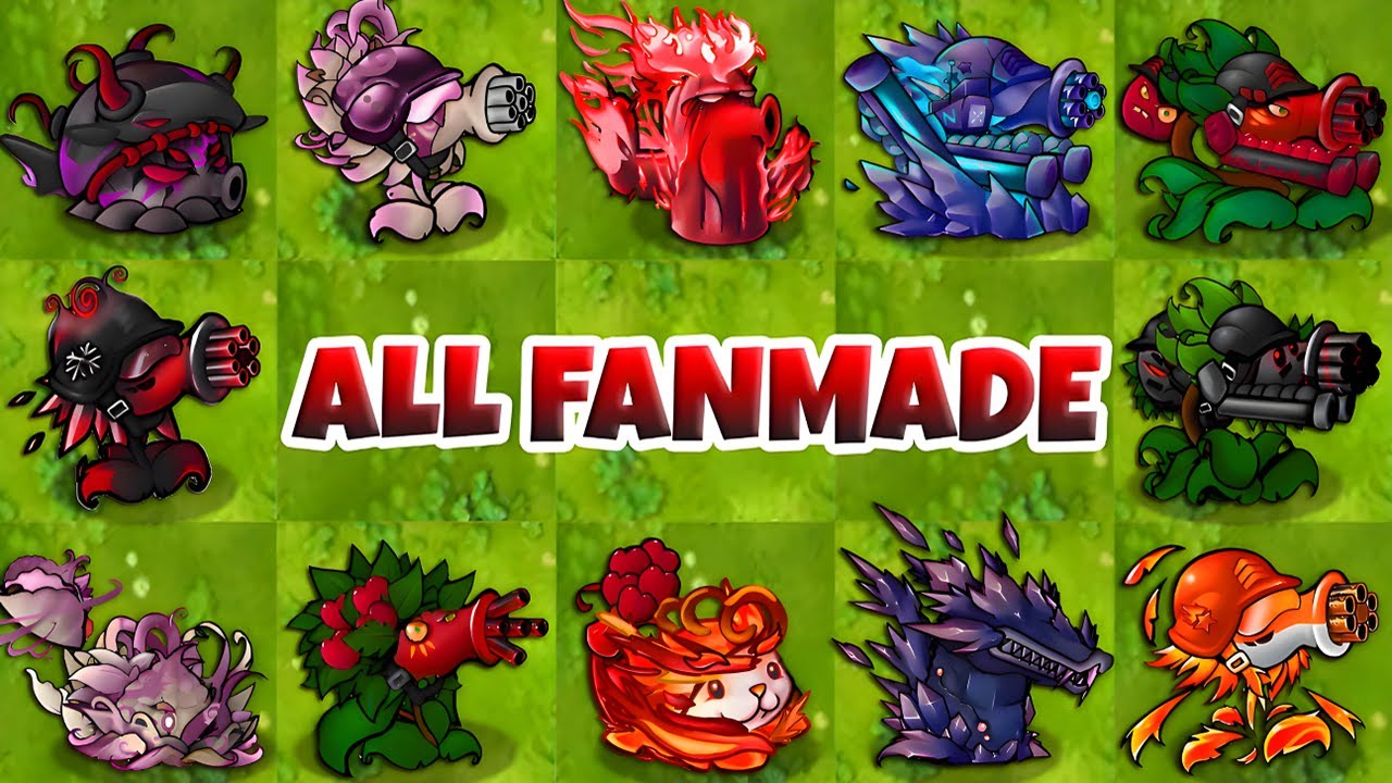 PVZ 1 Fusion 3.0 Challenge - All FANMADE Plants Fusion VS Obsidian Gargantuar - Who Will Win?