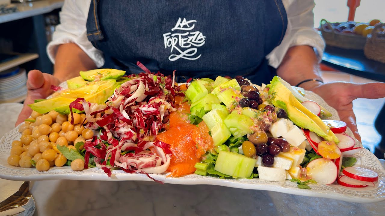 Creating a “Mosaic” Salad (perfect for picky guests)