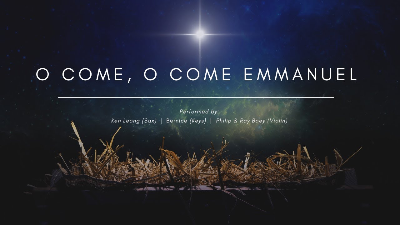 O Come, O Come Emmanuel (Excerpt) &bull; a rendition by Ken (Sax), Bernice (Keys), Philip & Ray (Violin) 