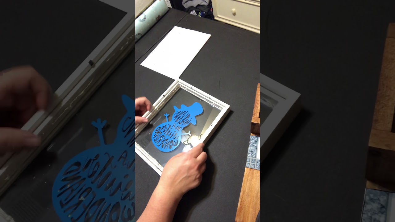 DIY Shadow Box with Lights