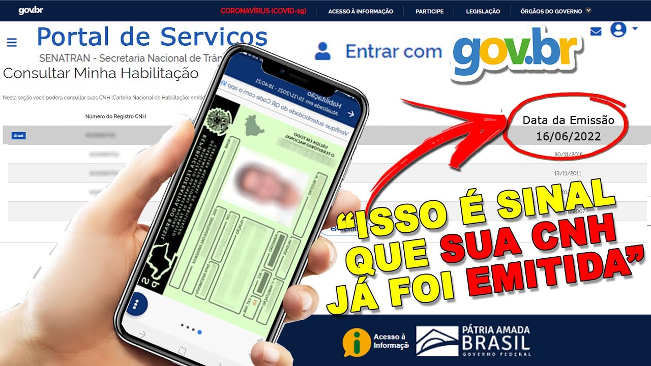 COMO SABER SE A CNH JÁ FOI EMITIDA - SE A CNH ESTÁ PRONTA DE UMA JEITO BEM FÁCIL