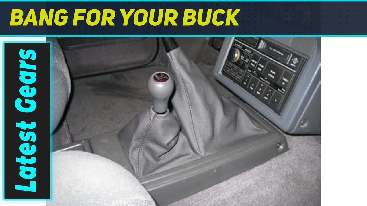 RedlineGoods Shift Boot: Amazing Italian Leather Upgrade for Your Classic Toyota Pickup