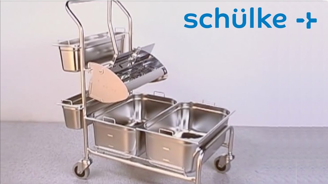 System trolley - handling and disinfection