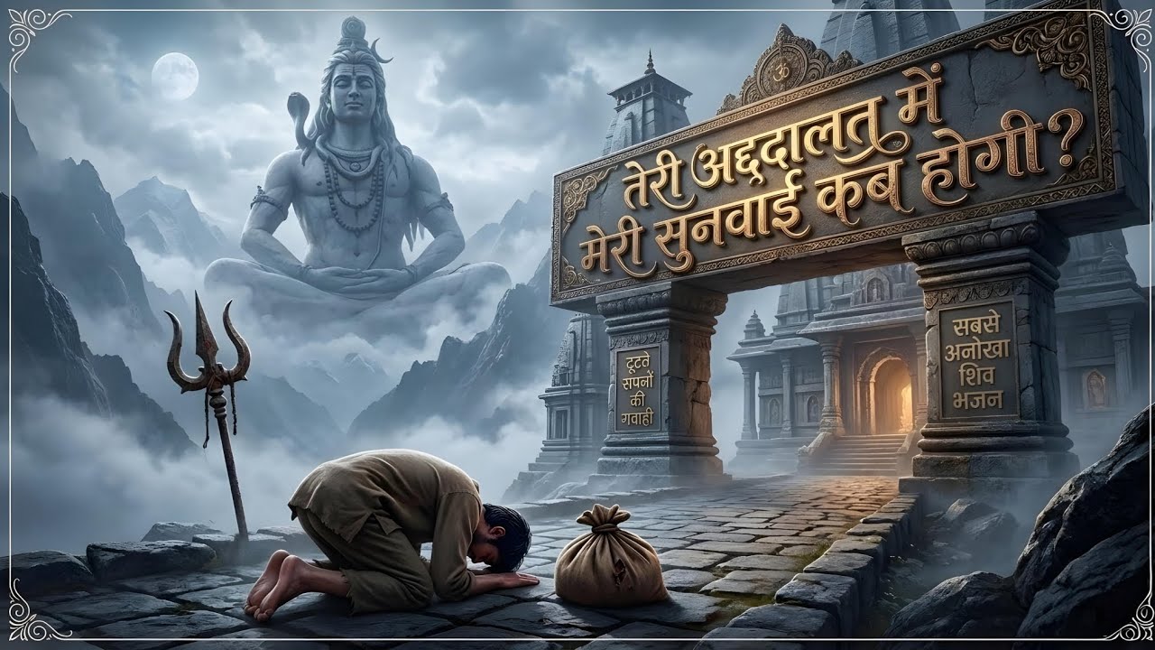 😭 तेरी अदालत में मेरी सुनवाई कब होगी | Sabse Anokha Shiv Bhajan | 2026 #new #song #trending 