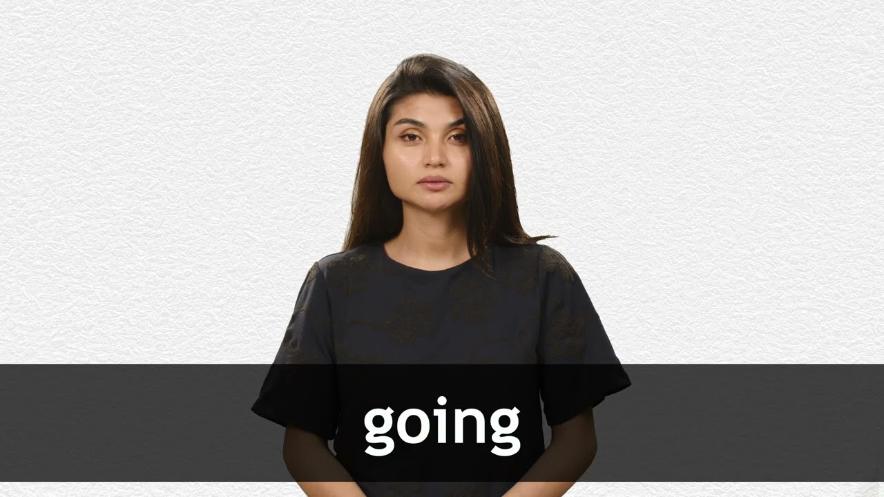 How to pronounce GOING in American English
