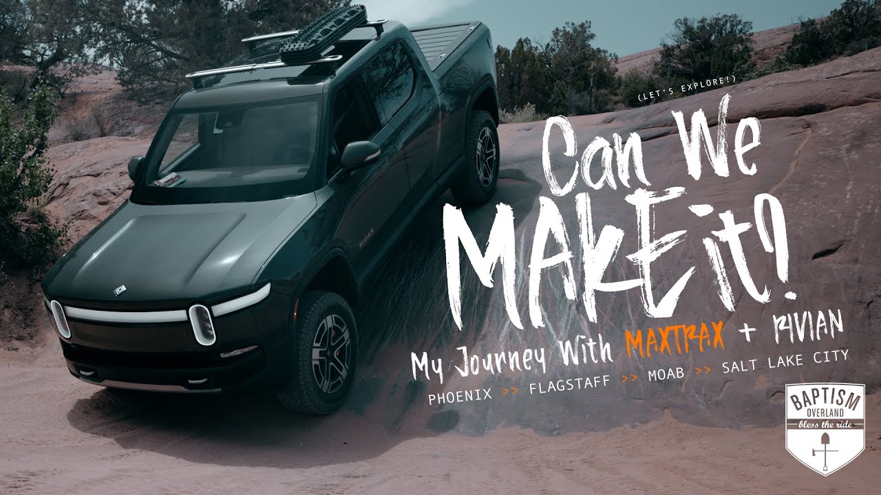 Насколько хорош Rivian Off-Road?! Моё грандиозное путешествие с MAXTRAX