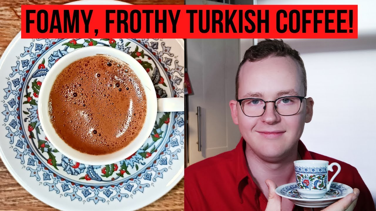 How to Make Turkish Coffee That's Actually Foamy and Frothy!