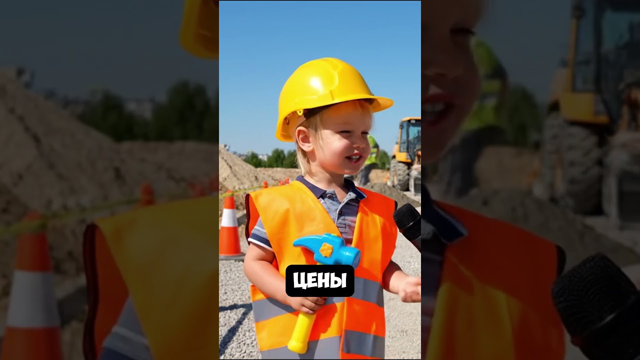 Родился и сразу на стройку