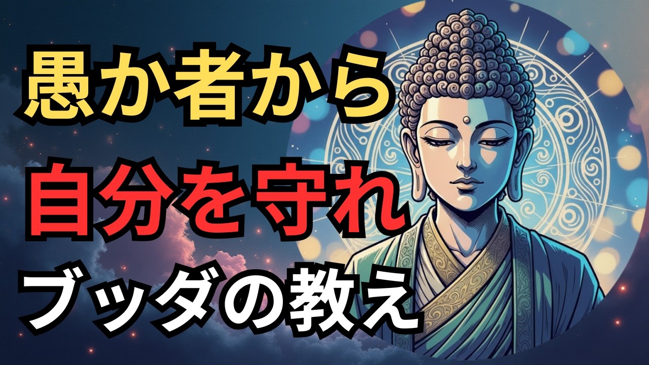 愚か者とは関わるな！自分の心を守れ【ブッダの教え】