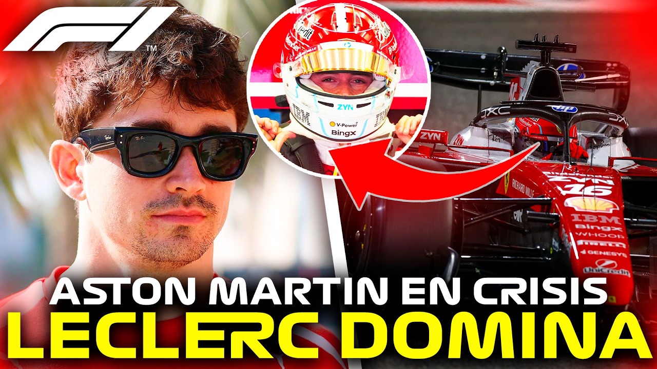 🚨 FERRARI ASUSTA EN BAHRÉIN: LECLERC DOMINA Y ASTON MARTIN EN CRISIS TOTAL 🚨