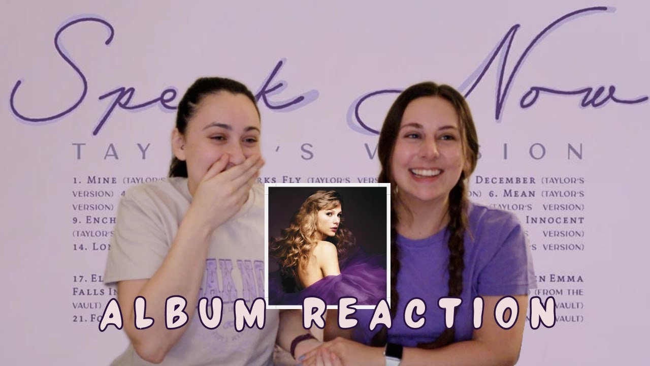 Speak Now (Taylor's Version!!!) Album Reaction