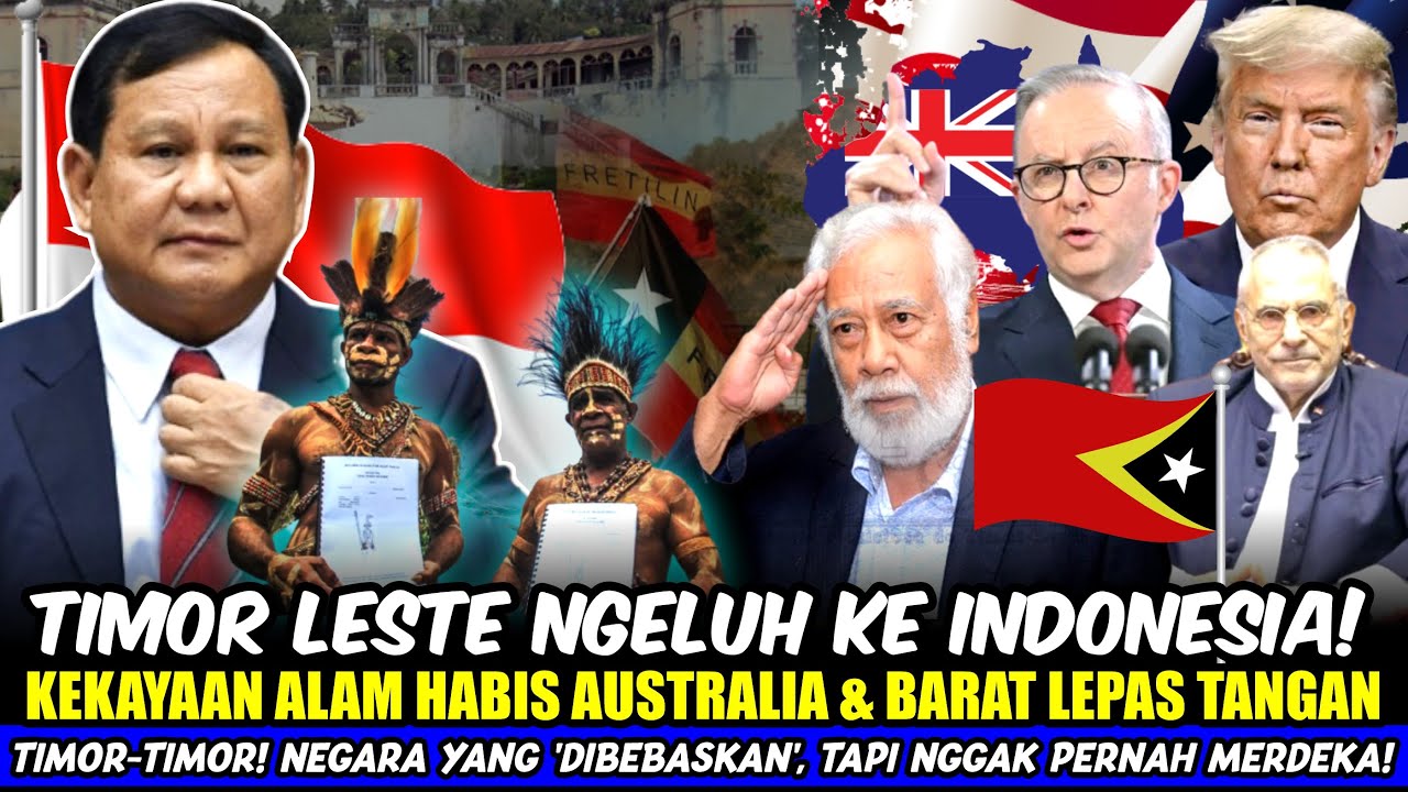 Timor Leste Dikhianati Australia!? Lepas dari Indonesia, Masuk Jurang Sengsara!