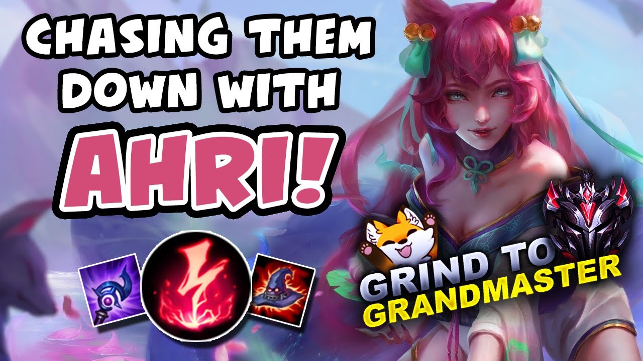 RUNNING THEM DOWN WITH AHRI! GRIND TO GRANDMASTER - VICKSY | League of Legends