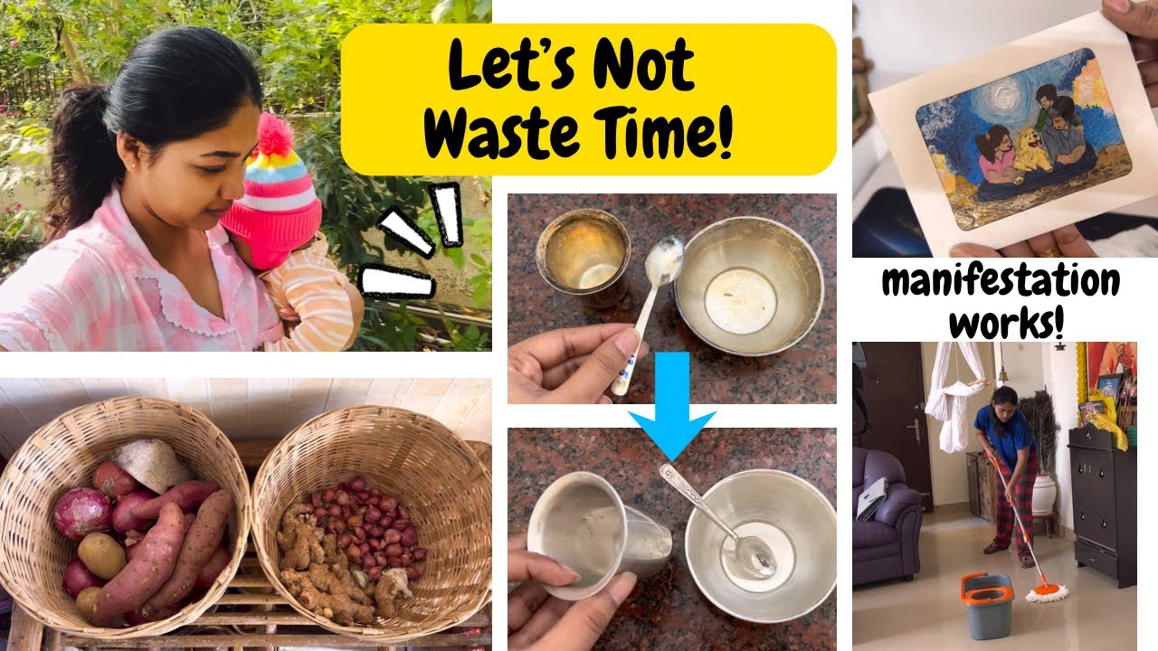 Let’s Not Waste Time!! || How I clean Rana’s bowls✨ || Manifestation works all the time❤️