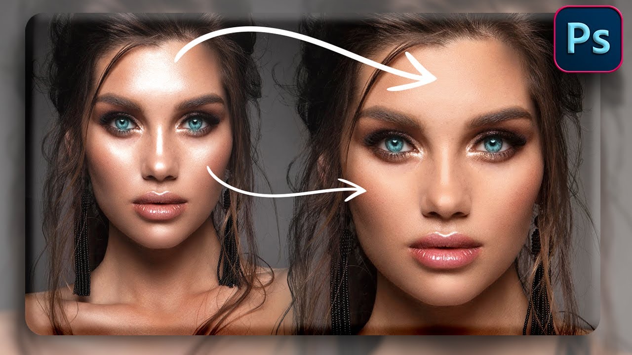 NUEVA TÉCNICA PRO para ELIMINAR BRILLOS de RETRATOS | Photoshop