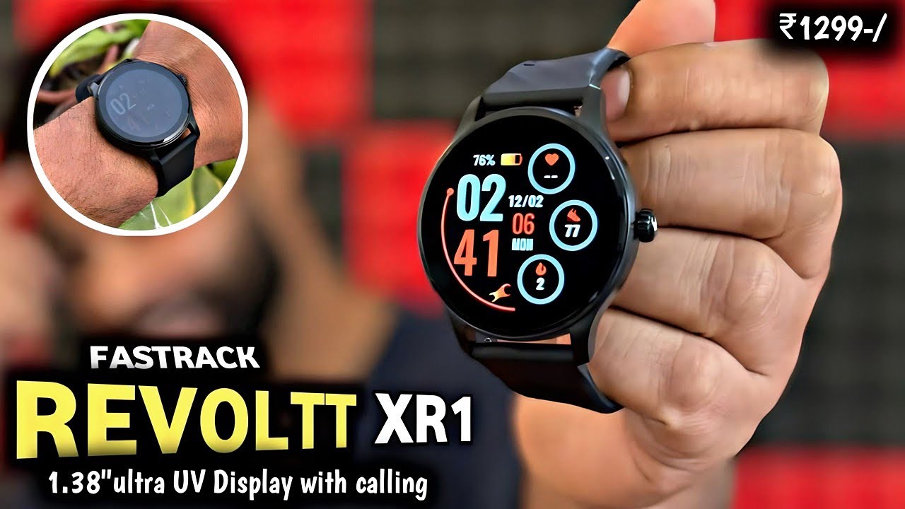 Fastrack Revoltt XR1 smartwatch unboxing & review⚡️1.38”ultra VU Display with Bluetooth calling