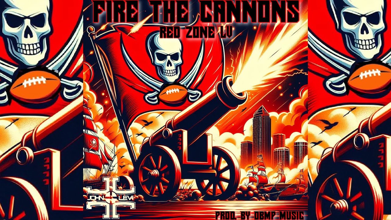 Fire The Cannons - Lyric Video - Super Bowl LV Tampa Bay Buccaneers Stadium Anthem / Hype Song