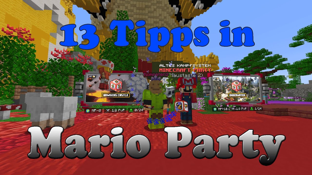13 Tipps in Minecraft Mario Party auf Cytooxien