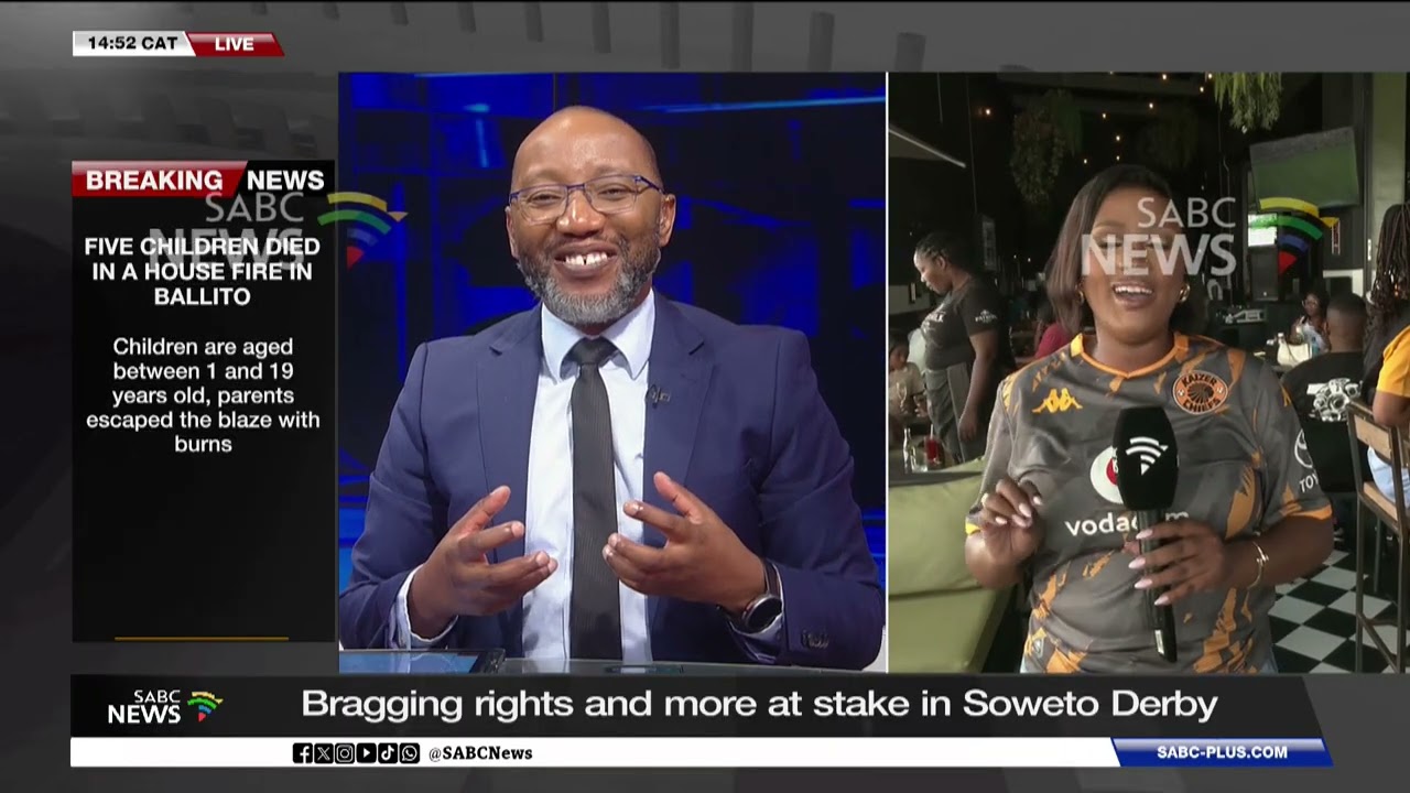 Fans gather in numbers ahead of Soweto Derby