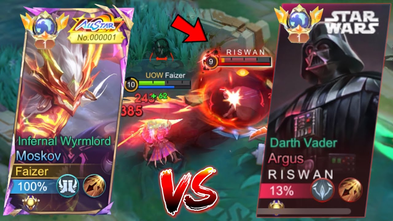 GLOBAL MOSKOV VS GLOBAL ARGUS IN SOLO RANKED!! (Who will Win?)